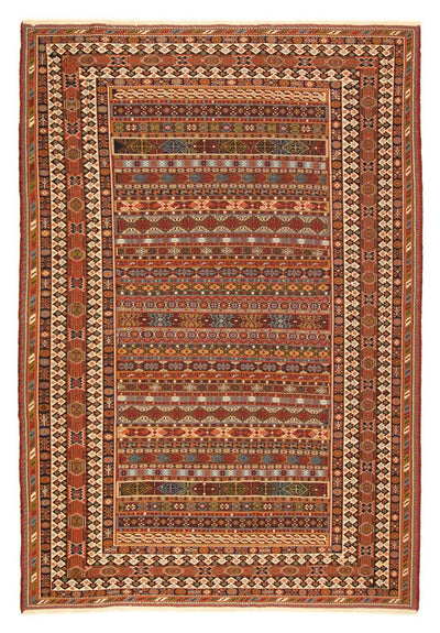 Afshar Sirjan Alfombra 197x293cm - Alfombra persa