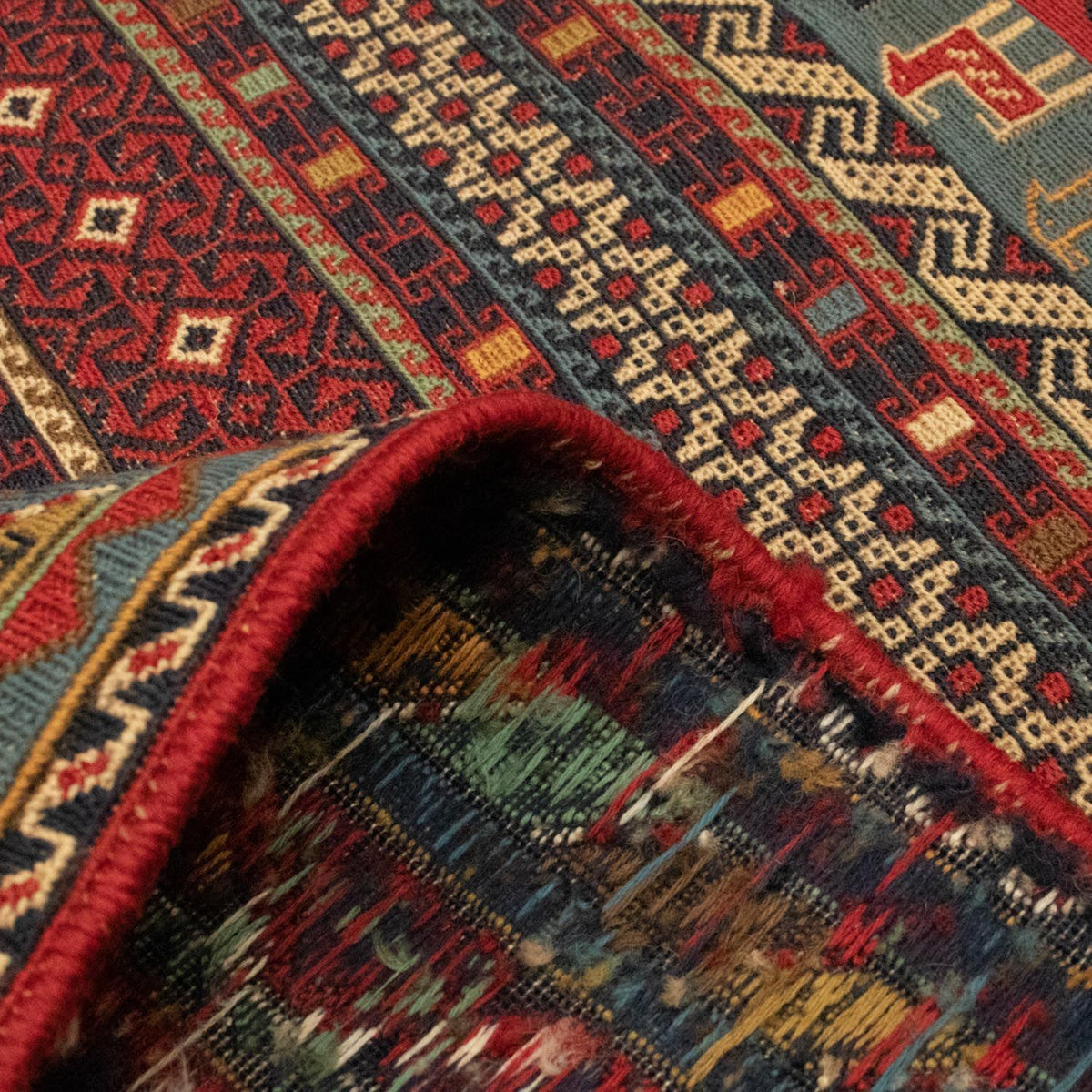 Alfombra persa - Nómada - 300 x 192 cm - multicolor