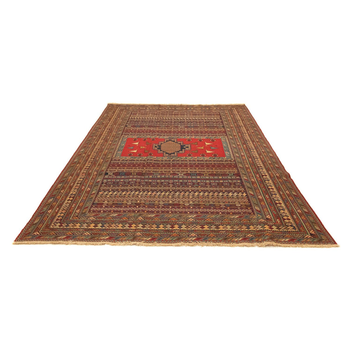Alfombra persa - Nómada - 300 x 192 cm - multicolor