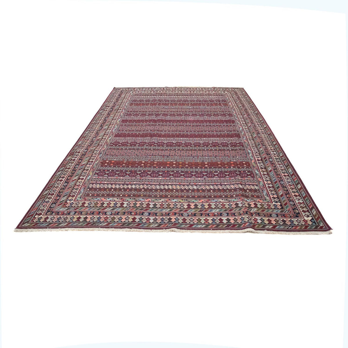 Alfombra persa - Nómada - 304 x 196 cm - multicolor