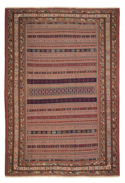Afshar Sirjan Alfombra 197x290cm - Alfombra persa