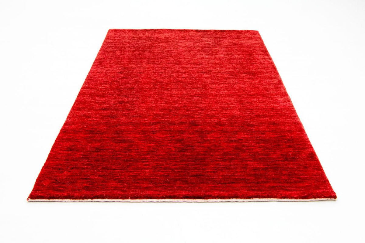 Alfombra de lana - 178 x 117 cm - rojo