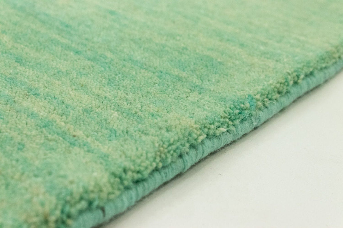 Alfombra Gabbeh - Softy - 60 x 40 cm - verde claro