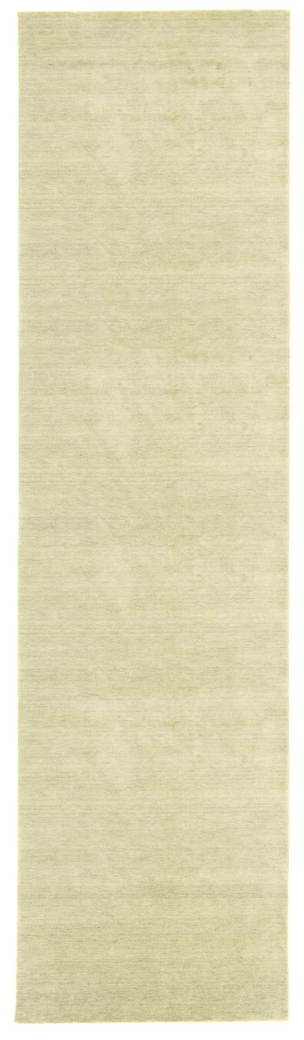 Alfombra de pasillo Alfombra Gabbeh - Indus - 350 x 80 cm - plata