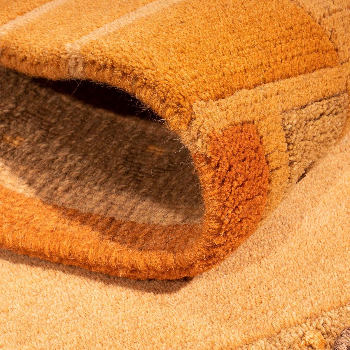 Alfombra de Nepal - 140 x 70 cm - naranja