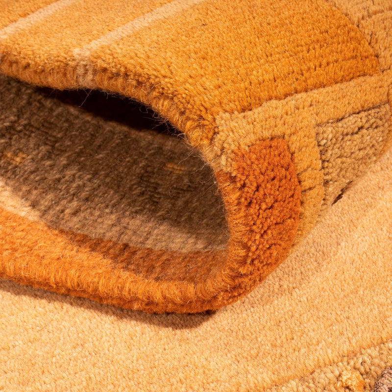 Alfombra de Nepal - 140 x 70 cm - naranja