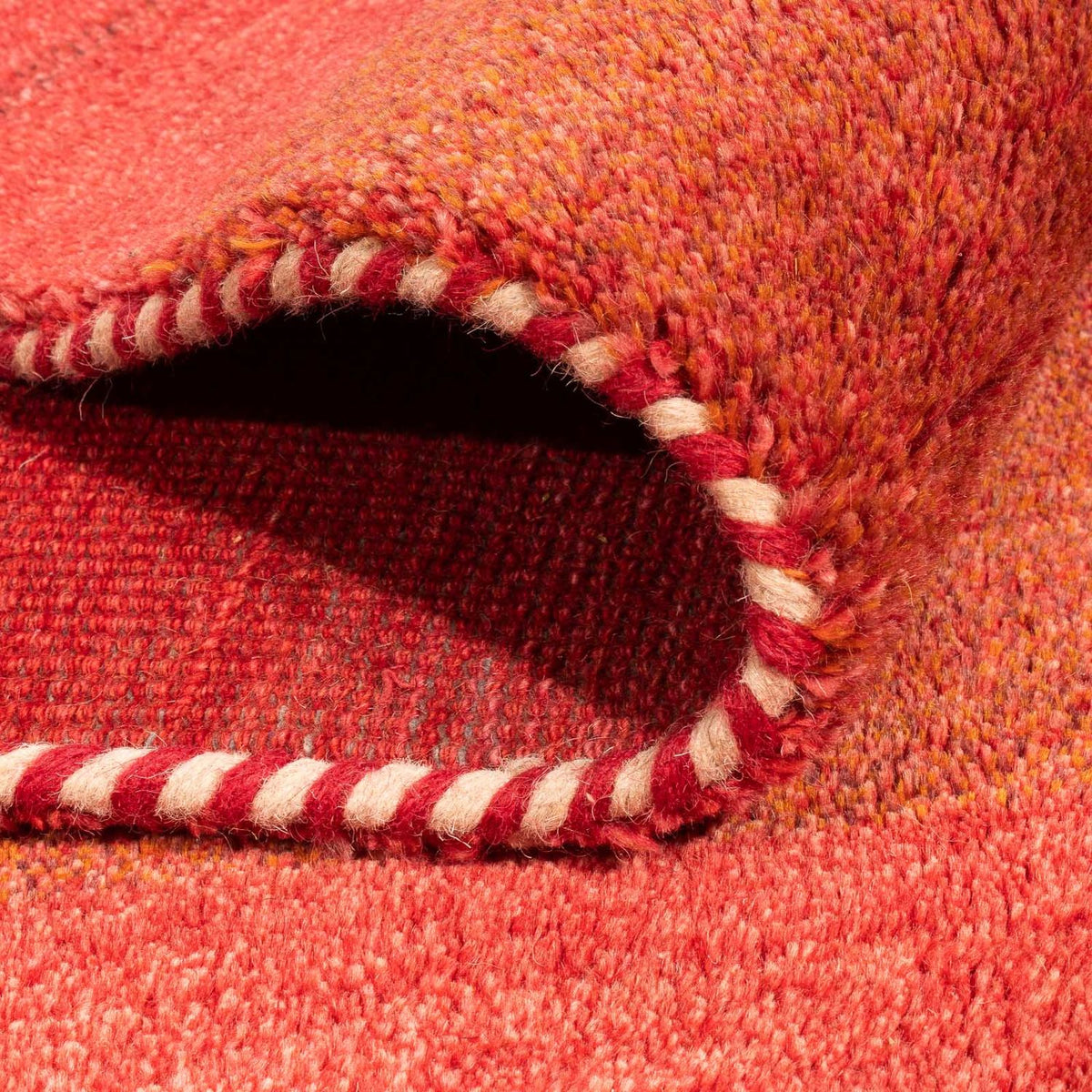 Alfombra Gabbeh - Indus - 240 x 170 cm - rojo claro