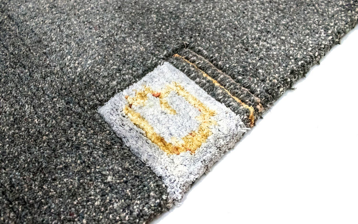 Alfombra de Nepal - 140 x 70 cm - plata