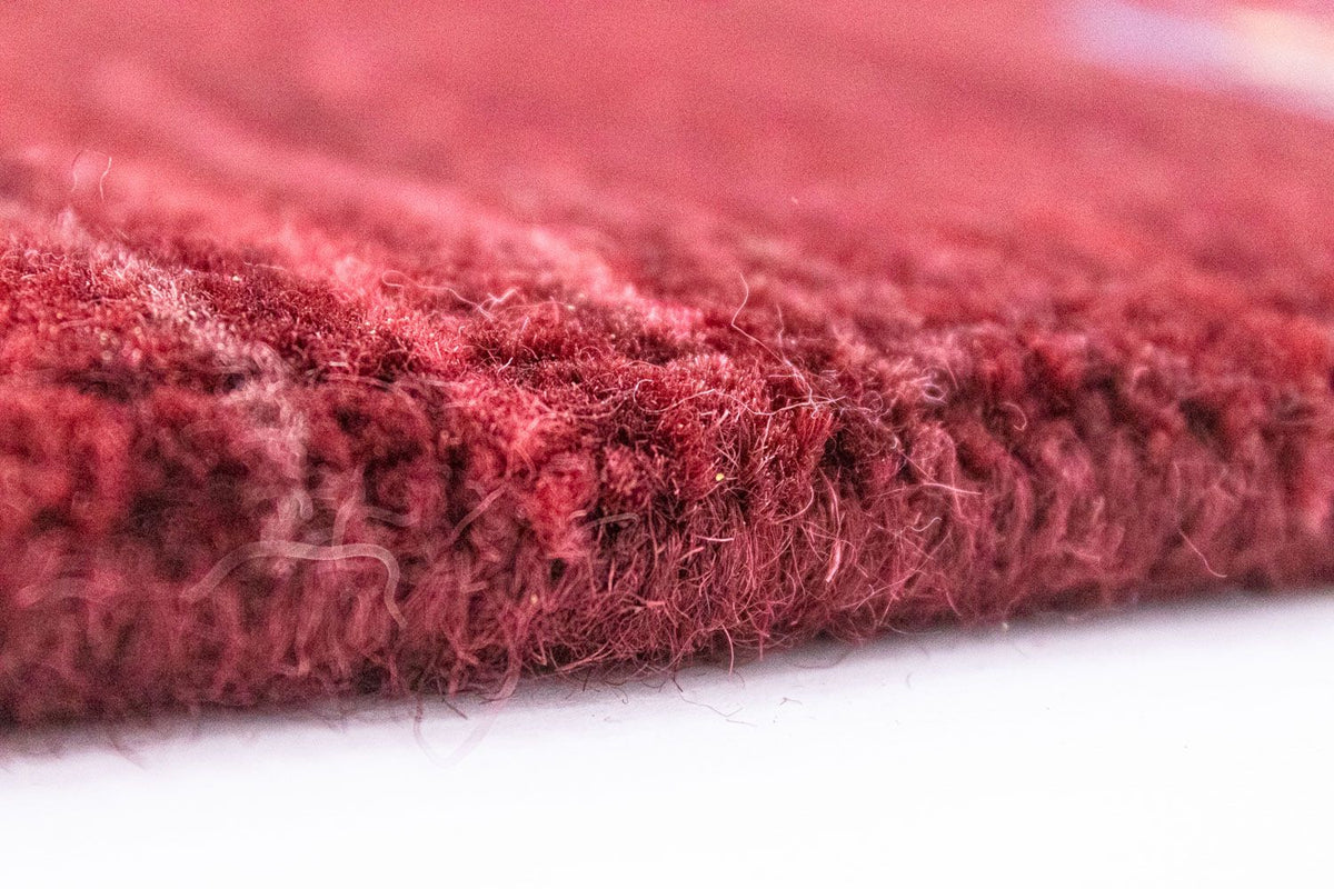 Alfombra de lana - 240 x 170 cm - rojo