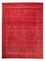 Alfombra Gabbeh - Loribaft Softy - 240 x 170 cm - rojo oscuro