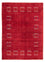 Alfombra Gabbeh - Loribaft Softy - 240 x 170 cm - rojo oscuro