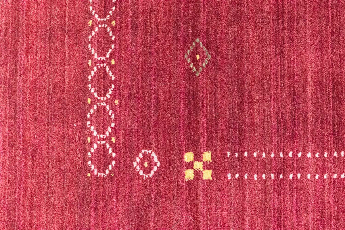 Alfombra de lana - 240 x 170 cm - rojo