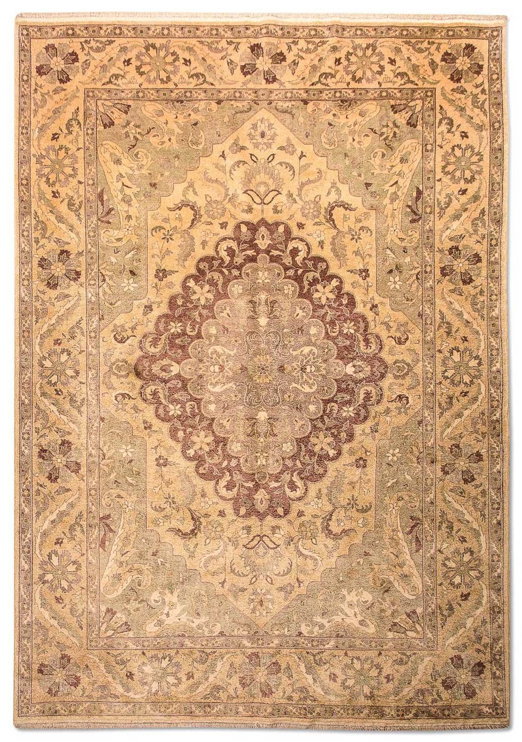 Alfombra Ziegler - 296 x 204 cm - verde claro