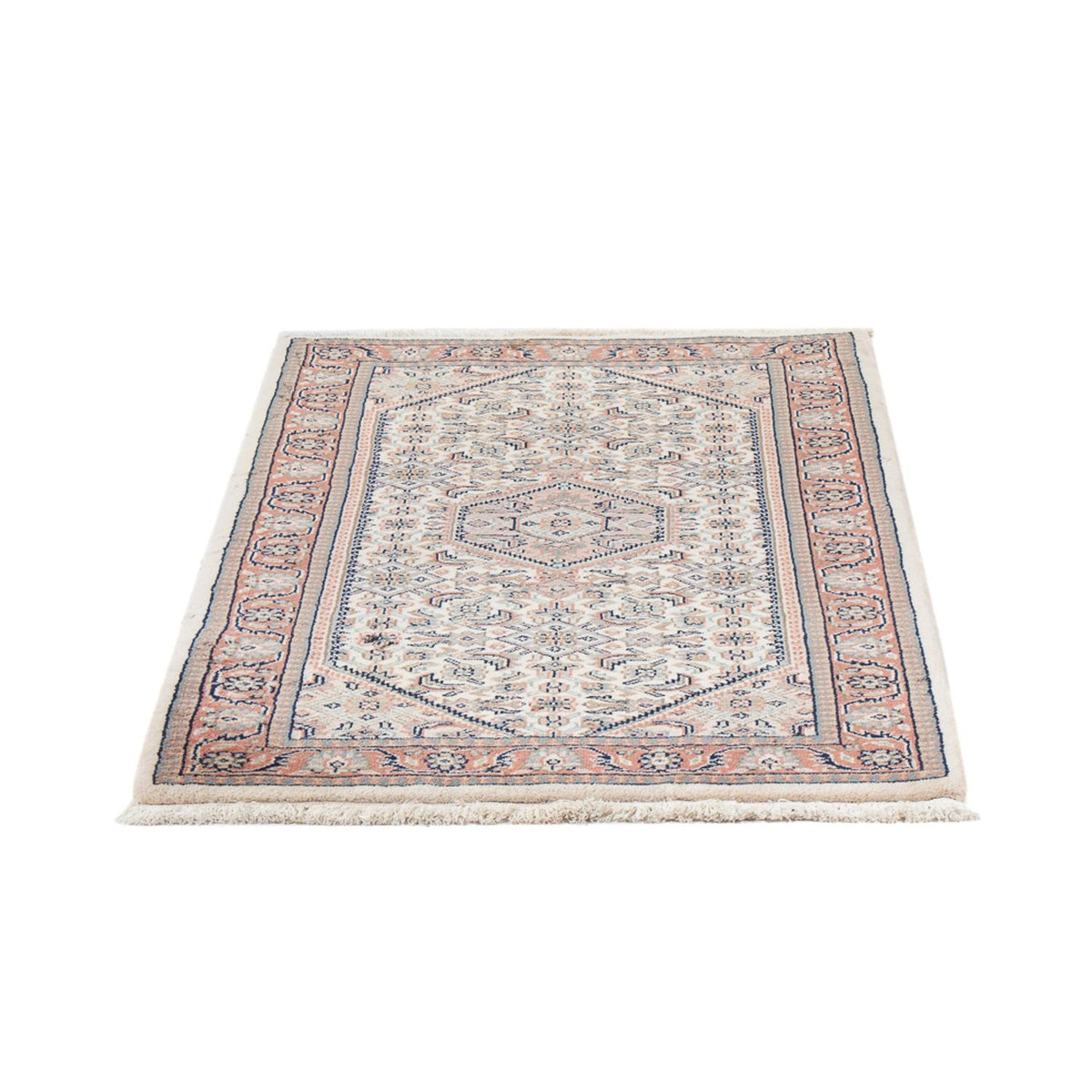 Alfombra oriental - Bidjar - Indus - 140 x 70 cm - beige oscuro