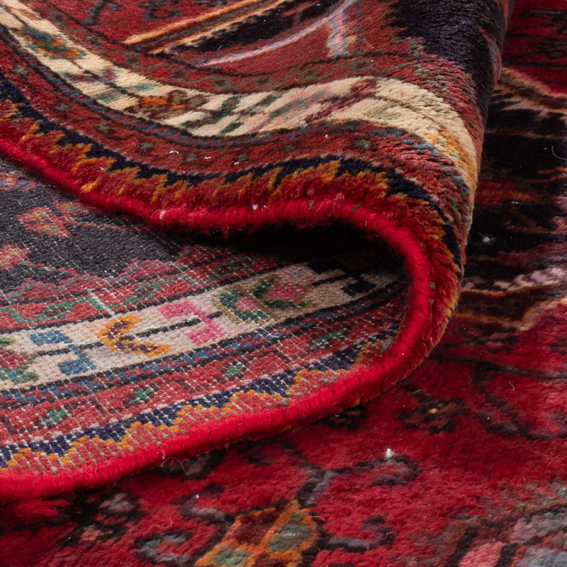 Alfombra de pasillo Alfombra persa - Nómada - 197 x 77 cm - rojo oscuro