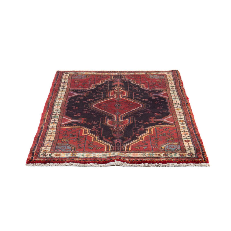 Alfombra de pasillo Alfombra persa - Nómada - 197 x 77 cm - rojo oscuro