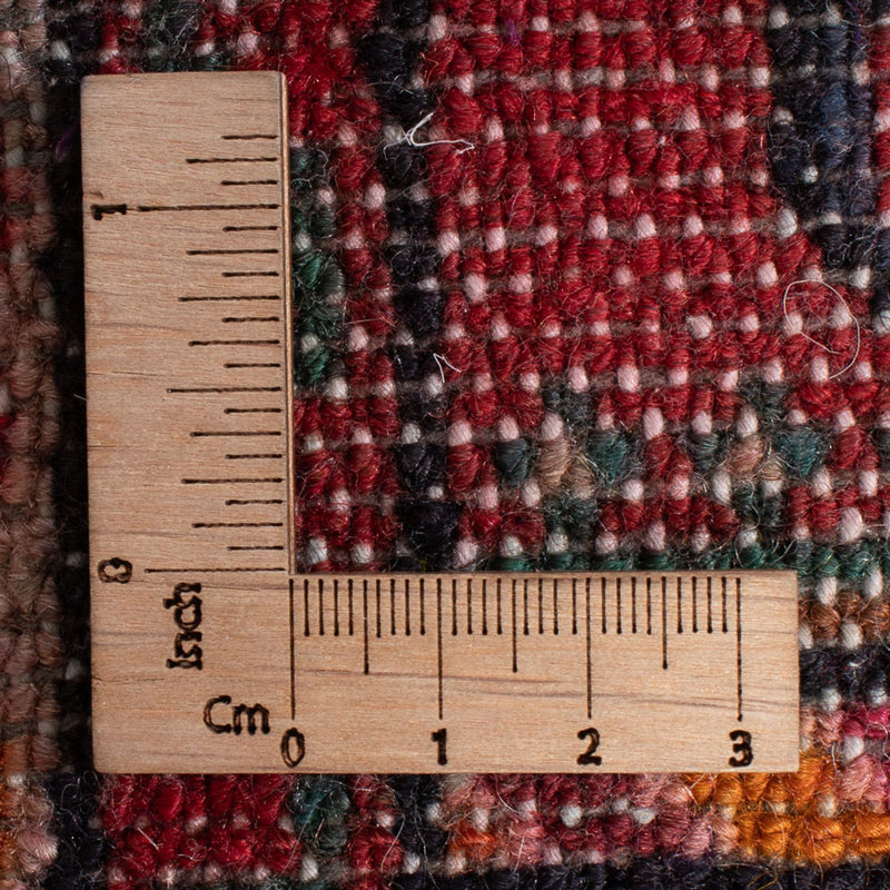 Alfombra de pasillo Alfombra persa - Nómada - 197 x 77 cm - rojo oscuro