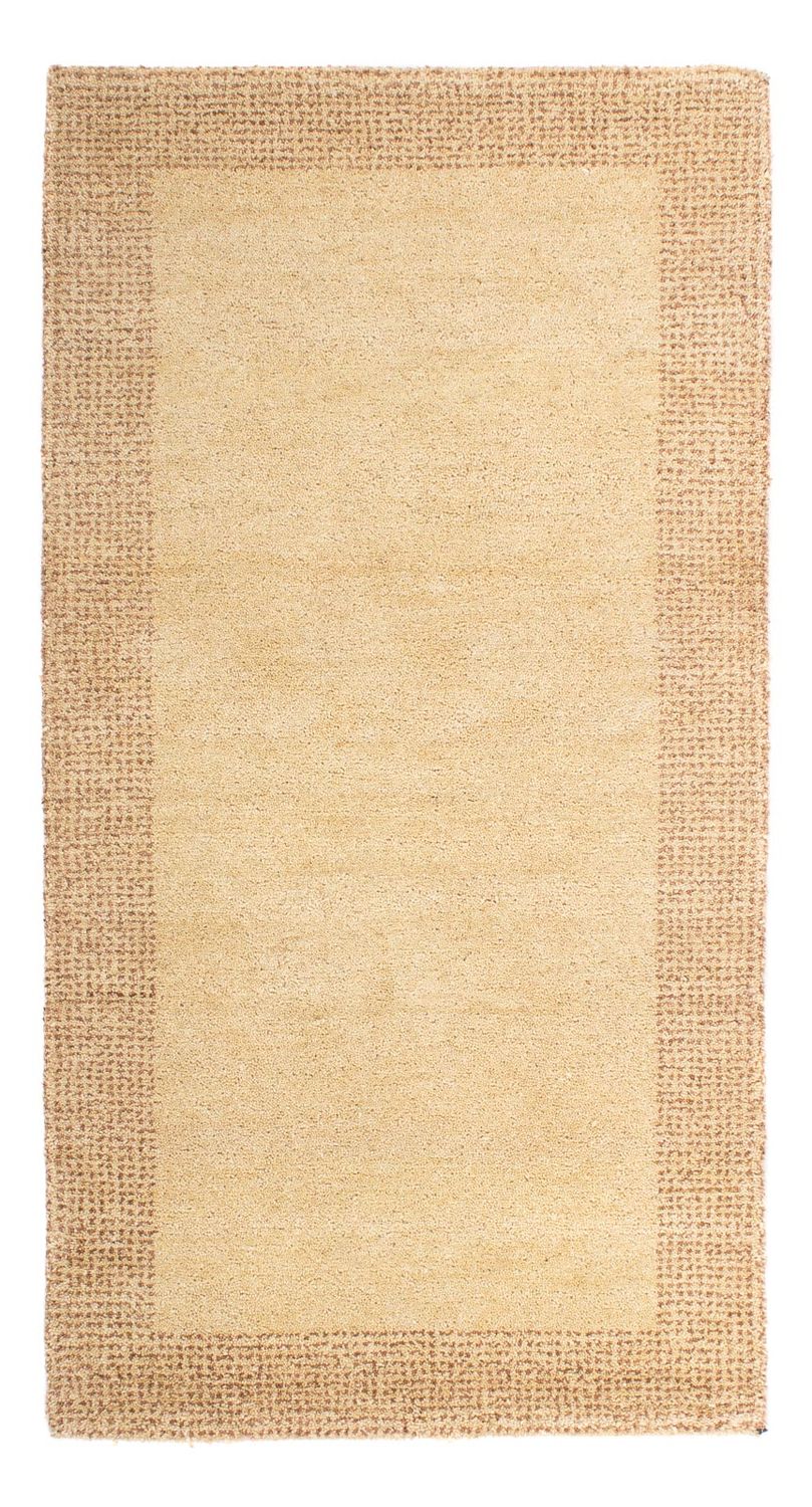 Alfombra Gabbeh - Indus - 140 x 70 cm - beige