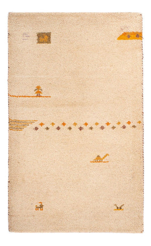 Alfombra Gabbeh - Indus - 120 x 70 cm - beige