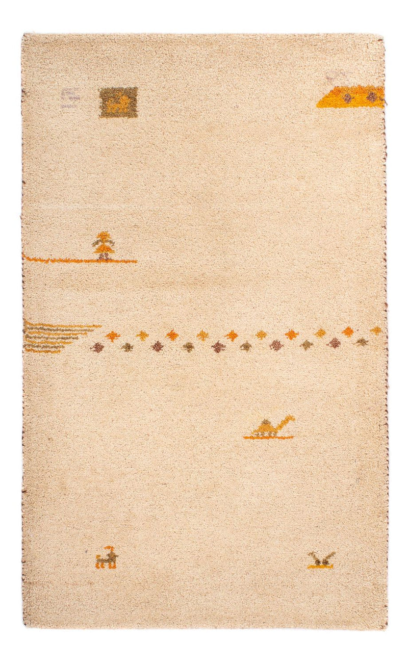 Alfombra Gabbeh - Indus - 120 x 70 cm - beige