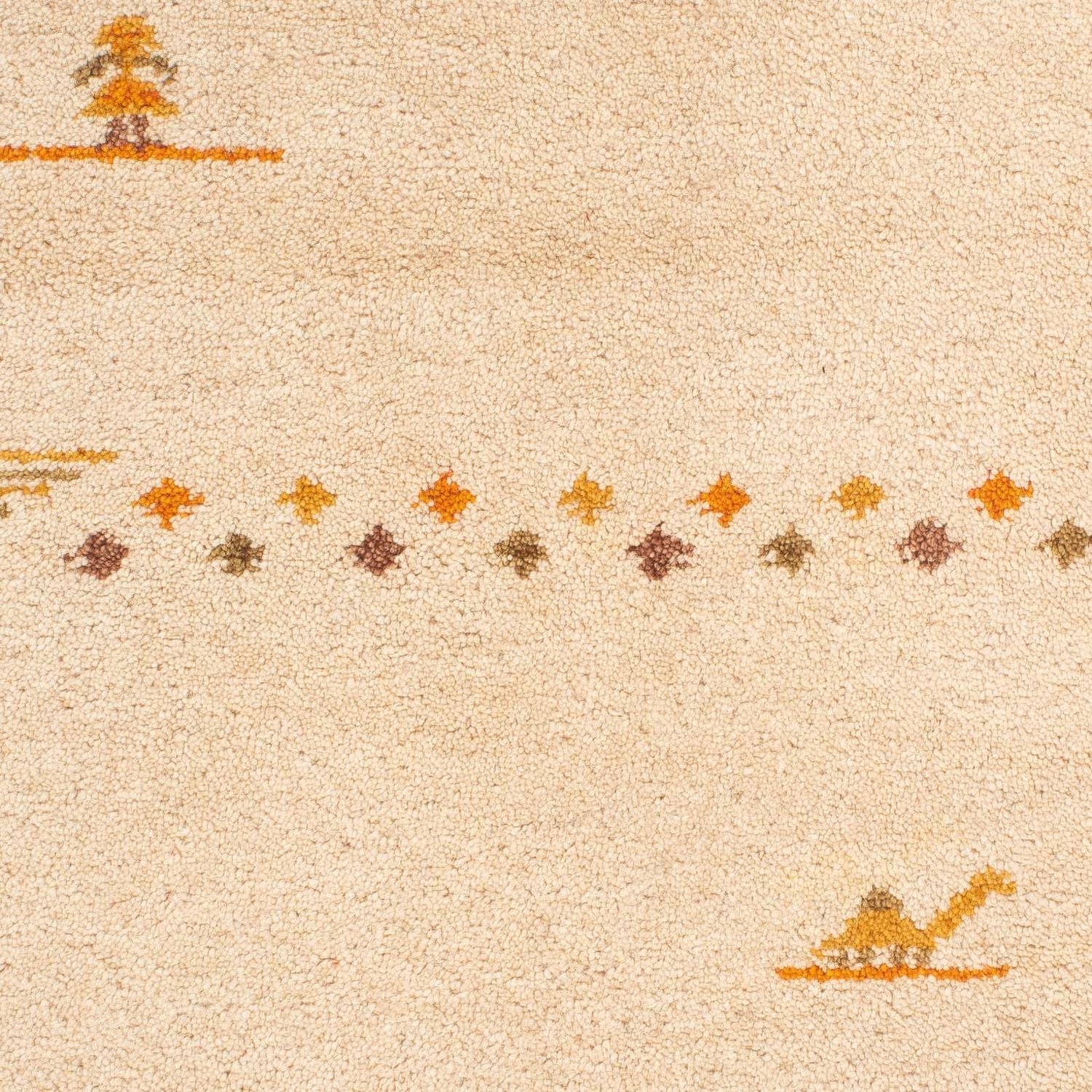 Alfombra Gabbeh - Indus - 120 x 70 cm - beige