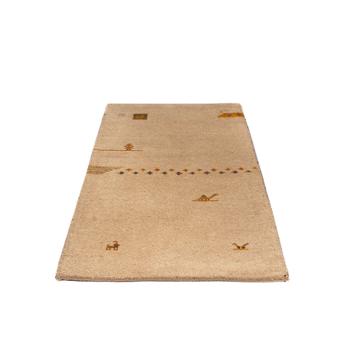 Alfombra Gabbeh - Indus - 120 x 70 cm - beige