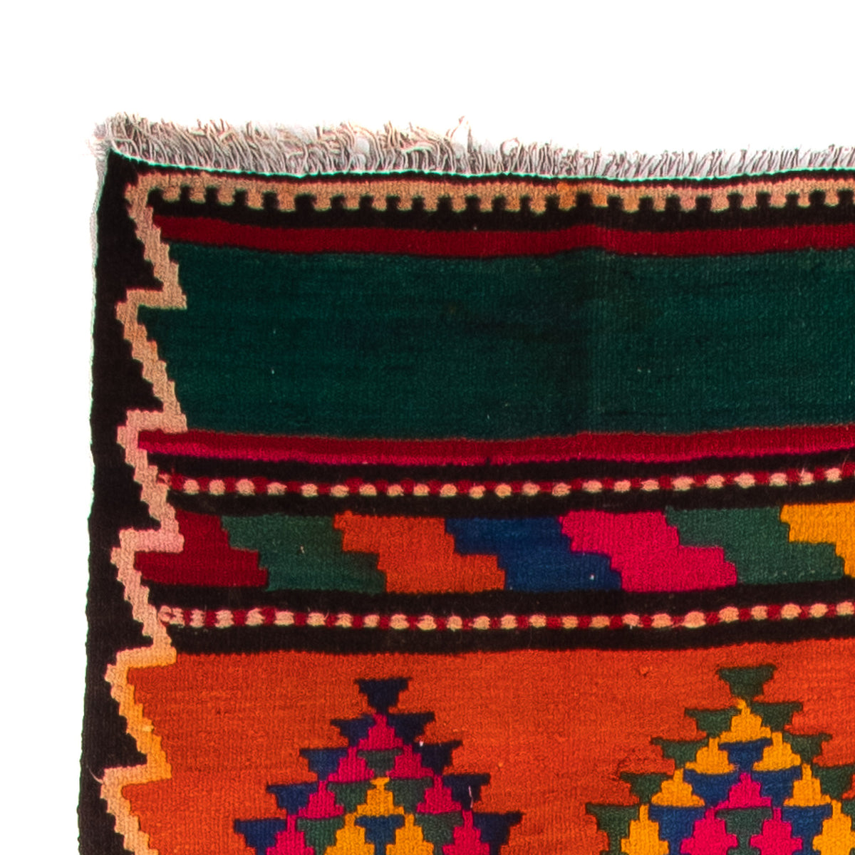 Kilim antiguo Alfombra 150x360cm