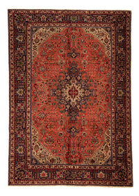 Alfombra persa - Tabriz - 295 x 195 cm - rojo claro