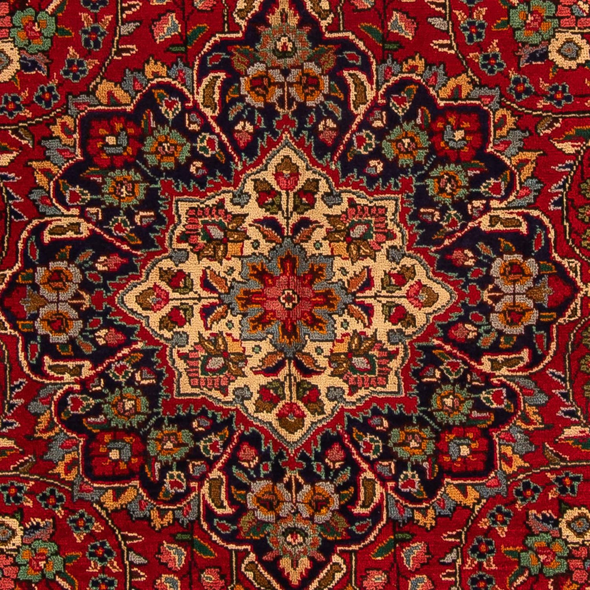 Alfombra persa - Tabriz - 314 x 203 cm - rojo oscuro