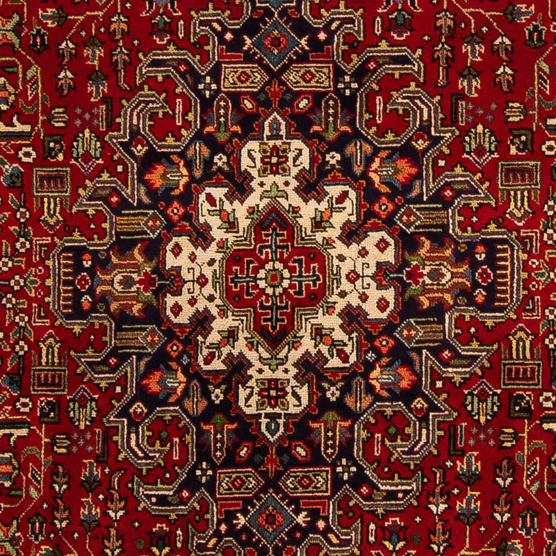 Alfombra persa - Tabriz - 305 x 195 cm - rojo oscuro