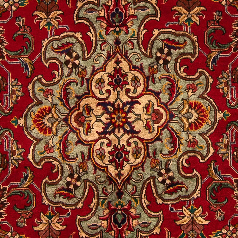 Alfombra persa - Tabriz - 305 x 200 cm - rojo oscuro