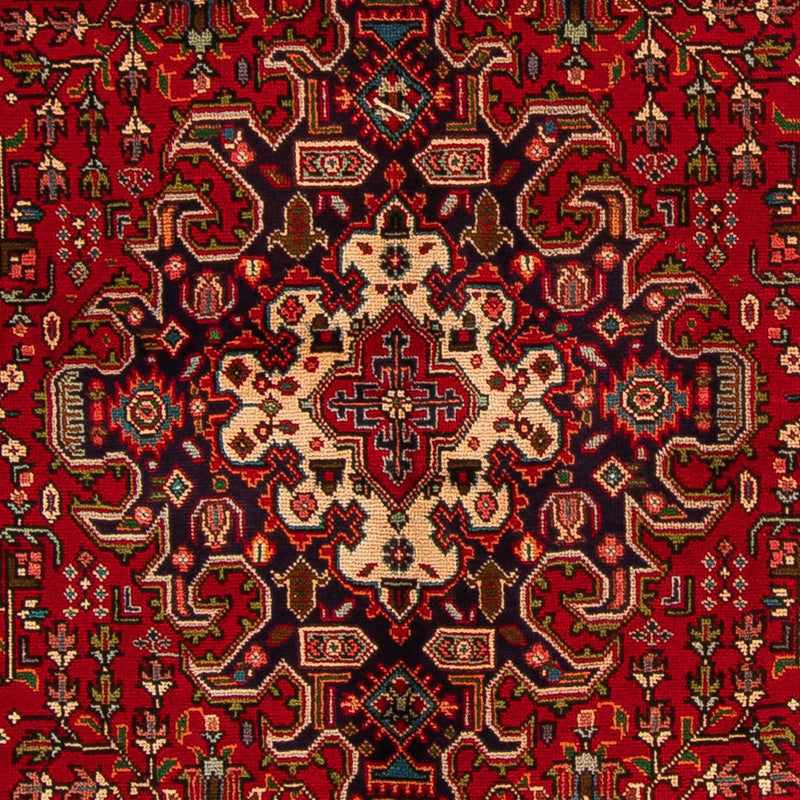 Alfombra persa - Tabriz - 295 x 195 cm - rojo oscuro