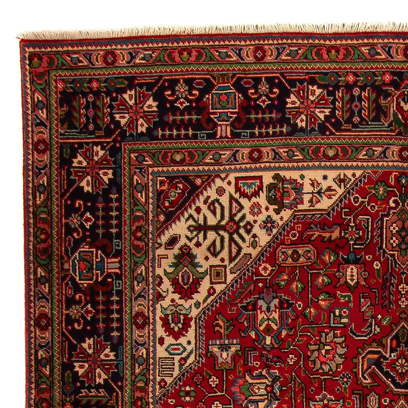 Alfombra persa - Tabriz - 295 x 195 cm - rojo oscuro
