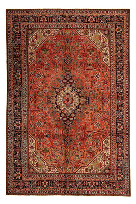 Alfombra persa - Tabriz - 295 x 195 cm - rojo claro