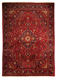 Alfombra persa - Tabriz - 400 x 288 cm - rojo claro
