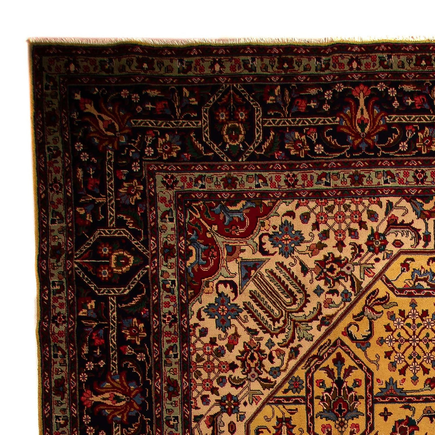 Tabriz Alfombra 397x297cm - Alfombra persa