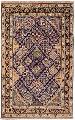 Alfombra Persa - Isfahan - Prima - 143 x 92 cm - azul