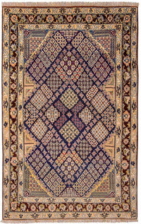 Alfombra Persa - Isfahan - Prima - 143 x 92 cm - azul