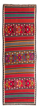 Kilim antiguo Alfombra 145x370cm