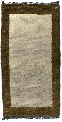 Alfombra de Nepal - 140 x 70 cm - beige