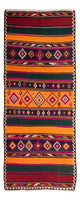 Kilim antiguo Alfombra 150x355cm