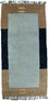 Alfombra de Nepal - 140 x 70 cm - azul