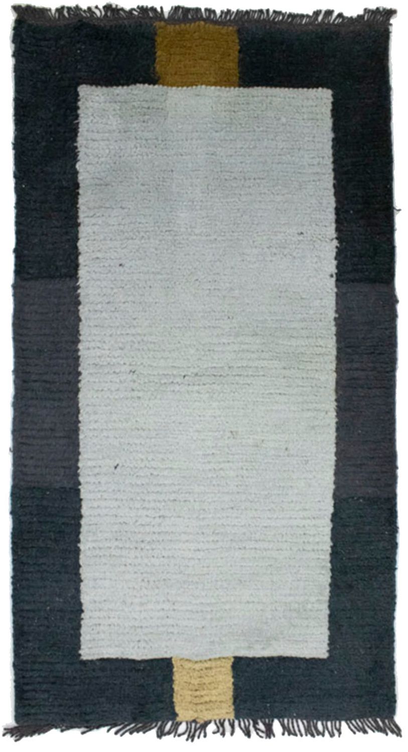 Alfombra de Nepal - 140 x 70 cm - azul claro