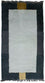 Alfombra de Nepal - 140 x 70 cm - azul claro
