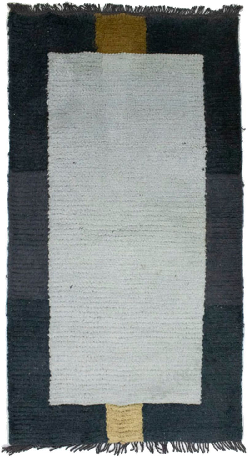 Alfombra de Nepal - 140 x 70 cm - azul claro
