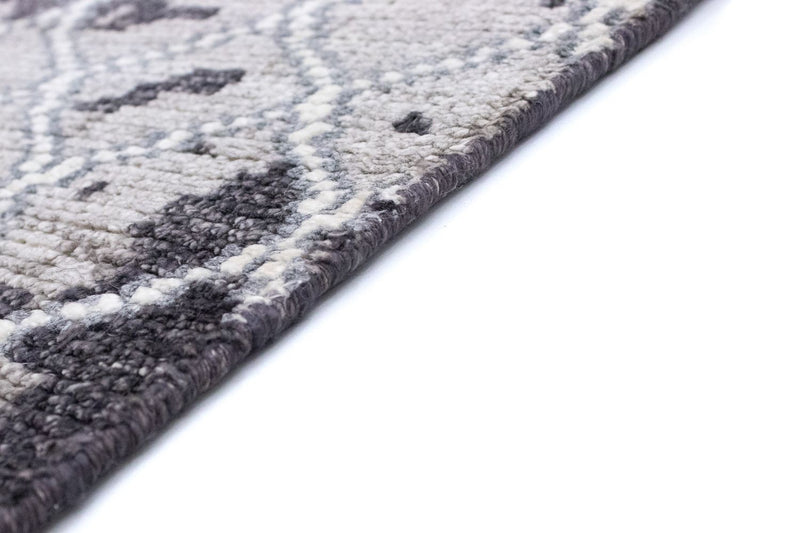 Alfombra de diseño - 271 x 181 cm - plata