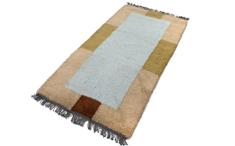 Alfombra de Nepal - 140 x 70 cm - multicolor