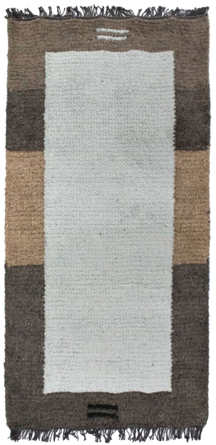 Alfombra de Nepal - 140 x 70 cm - beige