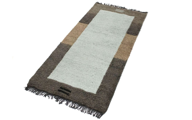 Alfombra de Nepal - 140 x 70 cm - beige