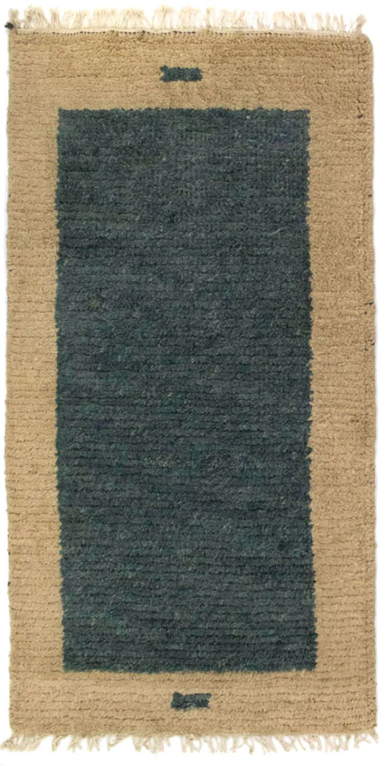 Alfombra de Nepal - 140 x 70 cm - gris
